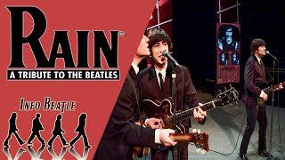 RAIN  BEATLES TRIBUTE Live at Naples Part 3 [upl. by Nodyarg]