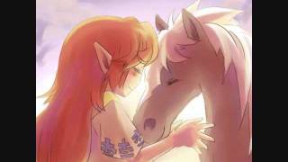 Epona no Uta Eponas Song  Lyrics English and Original [upl. by Ateuqram]