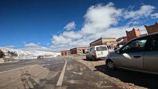 COL DU TICHKA JUSTE APRÈS LA NEIGE  6MN DE MAROC BRUT [upl. by Harewood]