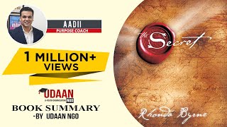 The Secret  Rhonda Byrne  Hindi Book Summary  COACH AADI  Udaan NGO [upl. by Kruger329]