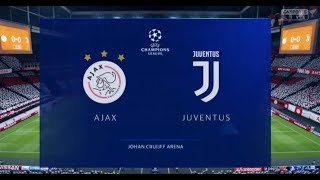 FIFA 19  AJAX vs JUVENTUS  UEFA CHAMPIONS LEAGUE QUARTER FINAL PS4 [upl. by Paver]