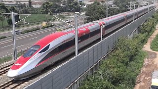 WHOOSH KCIC400AF Indonesia Fast Train [upl. by Salvatore]