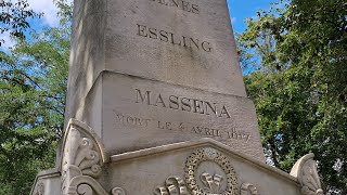 Sépulture du Maréchal dEmpire MASSÉNA au cimetière du Père Lachaise à Paris 20ème [upl. by Fornof38]