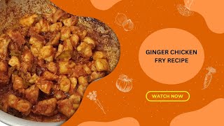 Ginger garlic Chicken fry recipe 🍗PravalikaBharathiVlogs [upl. by Sremlahc588]