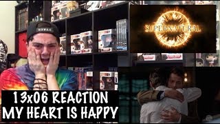 SUPERNATURAL  13x06 TOMBSTONE REACTION [upl. by Eelrahs]