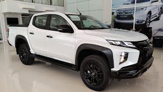 This is 2022 Mitsubishi Triton Edition White Color  Exterior and Interior Walkaround [upl. by Tavia]