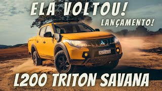 LANÇAMENTO L200 TRITON SAVANA 2022 [upl. by Nnylf80]