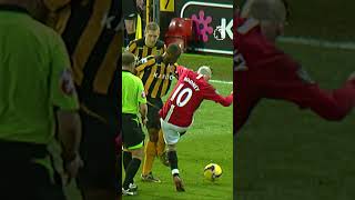 Wayne Rooneys ICONIC dropball tackles 😅 [upl. by Fevre]