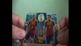 Opening 20 Panini Adrenalyn XL World Cup 2014 Booster Packs22 [upl. by Vaclav418]