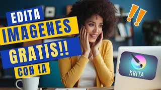 🎨✨ DESCUBRE cómo EDITAR y generar FOTOS con IA FACIL y GRATIS  Tutorial KRITA 📸🤖 [upl. by Durarte992]