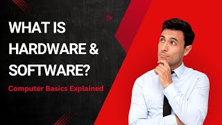 What is Hardware and Software  Computer Basics Explained [upl. by Kendra]