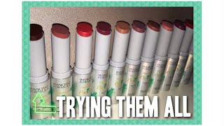 Butter Lipsticks Wearing them ALL [upl. by Garber100]