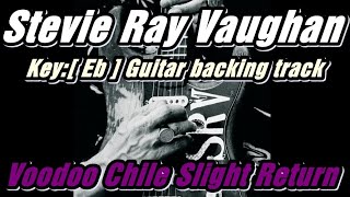 EbSRV  Voodoo Chile Slight Return Guitar backing track [upl. by Galven328]