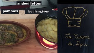 réussir les andouillettes pommes boulangères [upl. by Swope98]