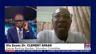 Dr Clement Apaak warns that the prolonged strike will disrupt the academic calendar [upl. by Eniruam94]