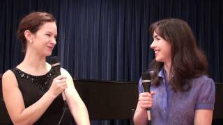 iCadenza interview with Hilary Hahn [upl. by Yraillih982]