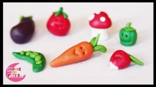 Pâte à modeler  Les légumes [upl. by Nonrev777]