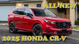 2025 Honda CRV redesign  is it worth of waiting [upl. by Adim]