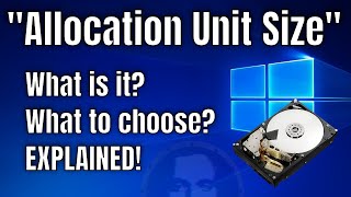 Allocation Unit Size Explained  What You Should Set the Allocation Unit Size to When Formatting [upl. by Janet]