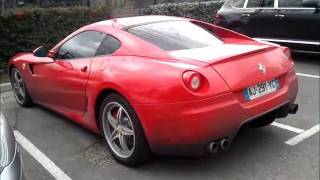 FERRARI 599 GTB FIORANO F1 SOUND [upl. by Enined]