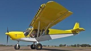 Zenith STOL CH 750 with drooped wing leadingedge slats [upl. by Ernesto324]