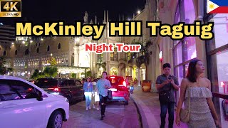 McKinley Hill Fort Bonifacio Taguig CityNight Tour [upl. by Schechter]