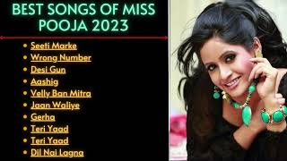 Best Of Ms Pooja  Punjabi Songs Jukebox 2024  NonStop Hits  Miss Pooja Old All Songs [upl. by Annairba]