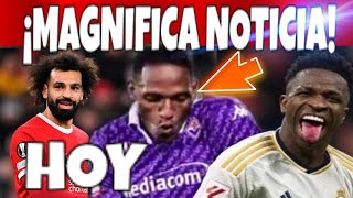 🚨MAGNIFICO NOTICION DEL PANITA YERRY MINA EQUIPAZO  ULTIMAS NOTICIAS HOY VINICUS REAL MADRID [upl. by Irahcaz]