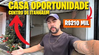 CASA DE PRAIA NO CENTRO DE ITANHAÉM APENAS R210 Mil [upl. by Quiteris83]