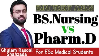 PharmD vs BSNursing Employment Areas in Pakistan [upl. by Weeks607]