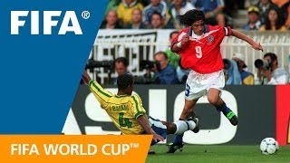 Brazil 41 Chile  1998 World Cup  Match Highlights [upl. by Ayekat]