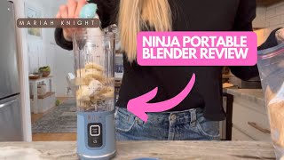 Testing out the Ninja Blast Portable Cordless Blender Let’s make a smoothie [upl. by Lorene]