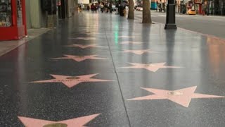 The Only Star You Cant Step On At The Hollywood Walk Of Fame [upl. by Socram]