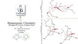 Bioinorganic Chemistry Porphyrin Corrin Cubane likethebigconceptpgtopics6291 [upl. by Naxor]