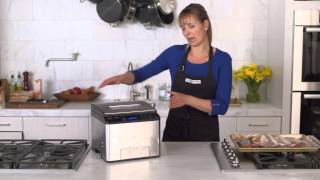 How to Use the Caso Sous Vide Center  WilliamsSonoma [upl. by Yelreveb]