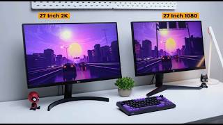 27” 1080p vs 27” 1440p –Which Monitor is Better for You [upl. by Saraiya]