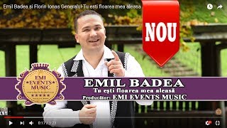 Emil Badea  Tu esti floarea mea aleasa Oficial Video [upl. by Mumford151]