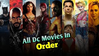 All Dc movies watch in order  All dcu movies [upl. by Markiv]