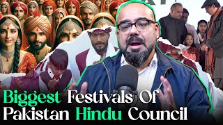 Biggest Festival Of Pakistan Hindu Council  Junaid Akram Documentary [upl. by Neersin]