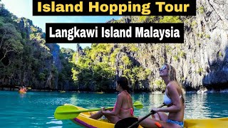 Cheapest Island Hopping Tour  Langkawi Island Malaysia  Pregnant Maiden Lake  Boat Tour [upl. by Twelve175]