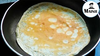 Dünne schnelle Pfannkuchen selber machen  Crepe TeigGrundrezept  Mainii [upl. by Kelbee]