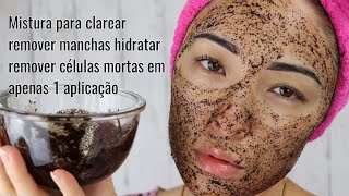 MISTURA PARA CLAREA REMOVE MANCHAS HIDRATA REMOVE CELULAS MORTAS EM APENAS 1 APLICAÇÃO [upl. by Ruy411]