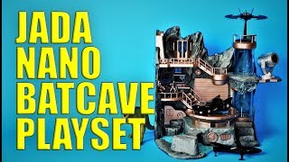 Batman DieCast Jada Nano Scene Batcave Playset amp Nano Metalfigs Review [upl. by Sardella128]