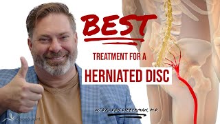 THE 1 Neurosurgeon Recommended Treatment For A Herniated Disc [upl. by Rosenthal]