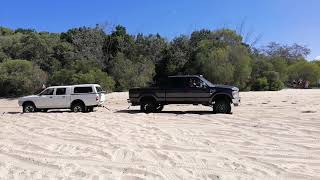 f350 beast at Inskip point [upl. by Funch]