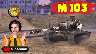 M103🔴WOT BLITZ🔴7100 DMG🔴ACE TANKER🔴WOTB GAMEPLAY🔴WORLD OF TANKS BLITZ [upl. by Hanavas]