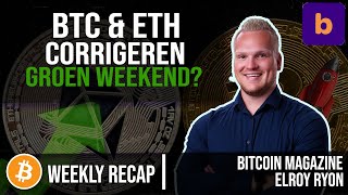 Bitcoin corrigeert Maar groen weekend om de hoek  Van Eck Stopt BTC ETF  BTC amp ETH Analyse [upl. by Inalan424]