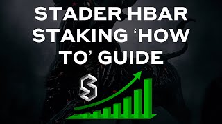 Stader HBAR Staking How to Guide  Step by Step Instructions [upl. by Attenat603]