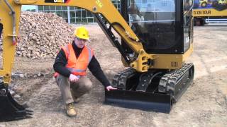 Cat Mini Excavator Walkaround [upl. by Suaeddaht]