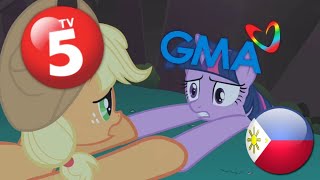 My Little Pony Friendship Is Magic  Tagalog Dub Comparison GMA vs TV5 [upl. by Gesner]